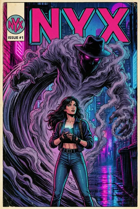 NYX Issue 1 cover: The Wave